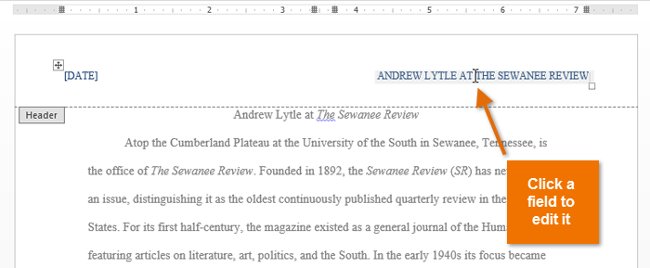 Word 2013 Complete Guide (Part 14): Page title, footer and page numbering Picture 9