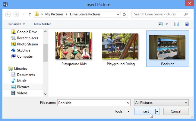 Word 2013 Complete Guide (Part 15): Insert Images and Text Wrapping functions Picture 3