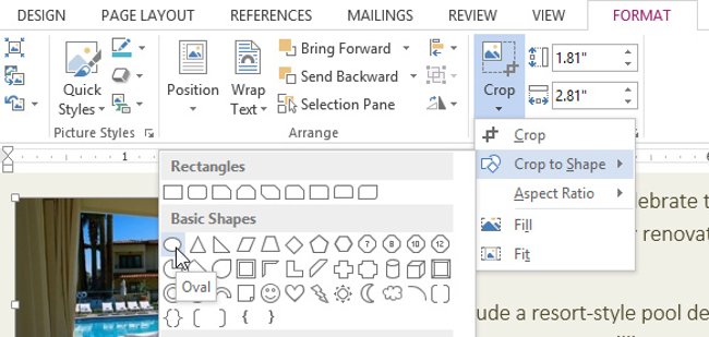 Word 2013 Complete Guide (Part 16): Image format Picture 4