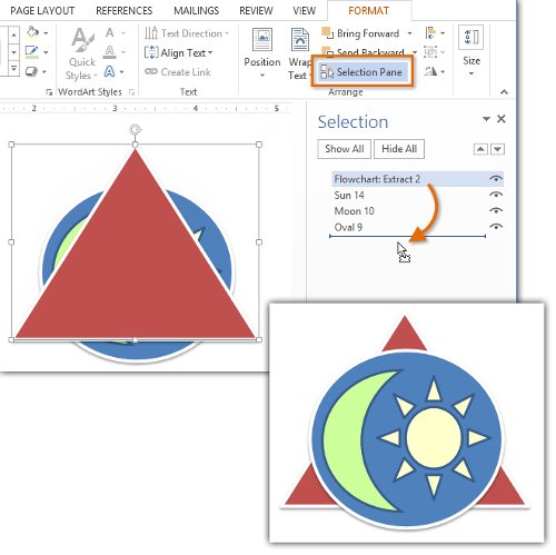 Word 2013 Complete Guide (Part 17): Drawings and how to create effects for drawings Picture 11