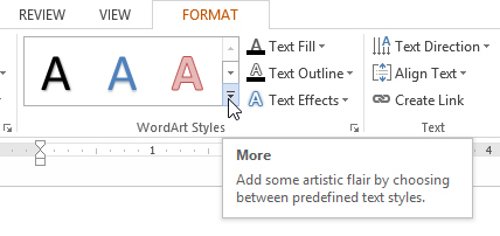 Word 2013 Complete Guide (Part 18): How to insert Text Box and WordArt Picture 15