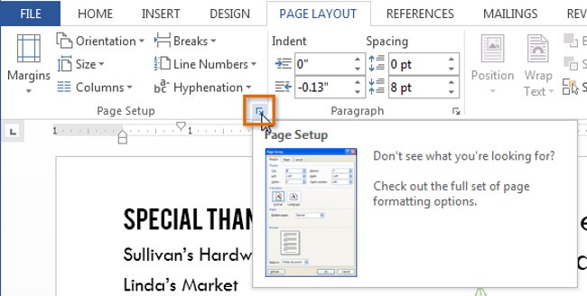 how do you format page numbers in word 2013