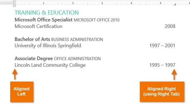 Word 2013 Complete Guide (Part 8): Using Indents and Tabs Picture 14