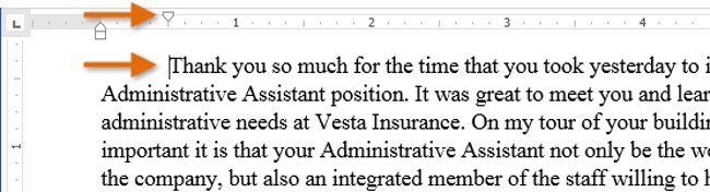 Word 2013 Complete Guide (Part 8): Using Indents and Tabs Picture 4