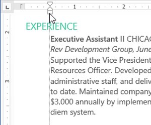 Word 2013 Complete Guide (Part 8): Using Indents and Tabs Picture 8