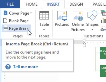 Word 2013 full-text tutorial (Part 12): How to break pages, paragraph breaks Picture 2