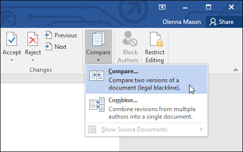 Word 2016 Complete Guide (Part 24): How to use Track Changes and ...