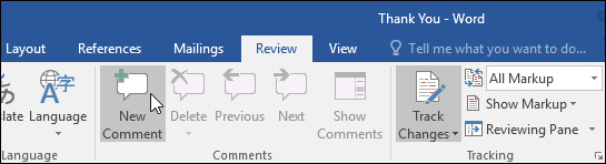 Word 2016 Complete Guide (Part 24): How to use Track Changes and Comments Picture 8