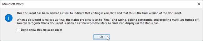 Word 2016 Complete Guide (Part 25): How to check and protect Word documents Picture 6