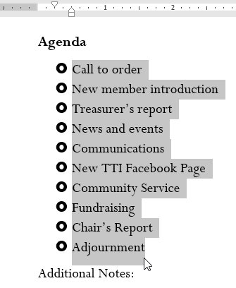 Word 2016 Complete Guide (Part 8): Make a list Picture 19