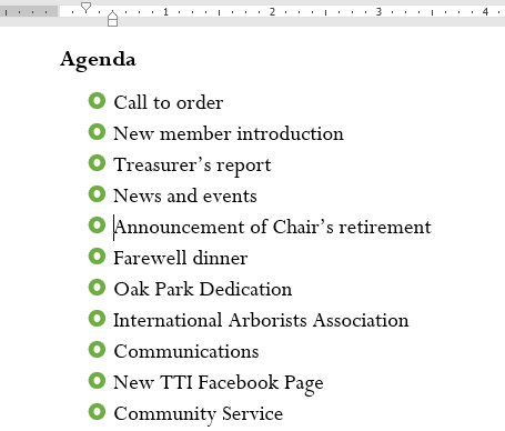 Word 2016 Complete Guide (Part 8): Make a list Picture 26
