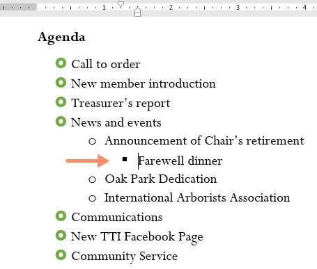 Word 2016 Complete Guide (Part 8): Make a list Picture 28