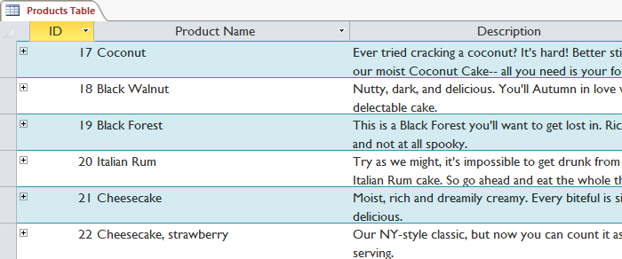 Work with data in Access 2016 Picture 23