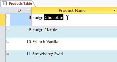 Work with data in Access 2016 Picture 32