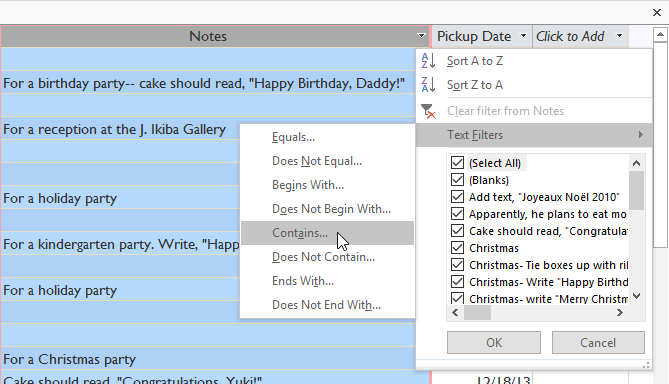 Work with data in Access 2016 Picture 36