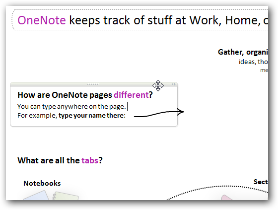 Work with OneNote 2010 Picture 9