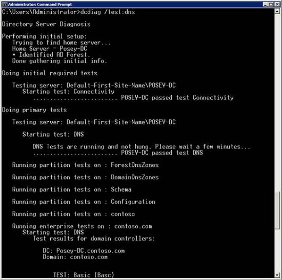 Working with the Domain Controller Diagnostic Utility - Part 4