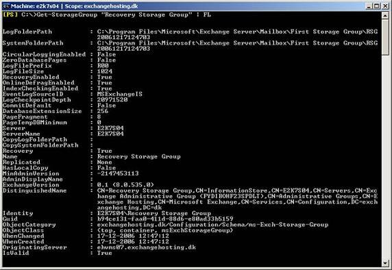 Works with Recovery Storage Groups Picture 12