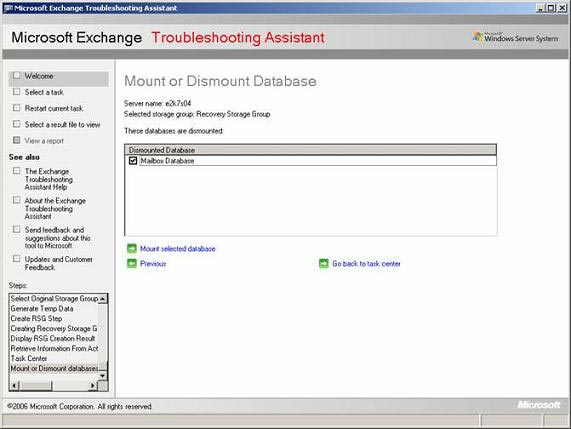 Works with Recovery Storage Groups Picture 7