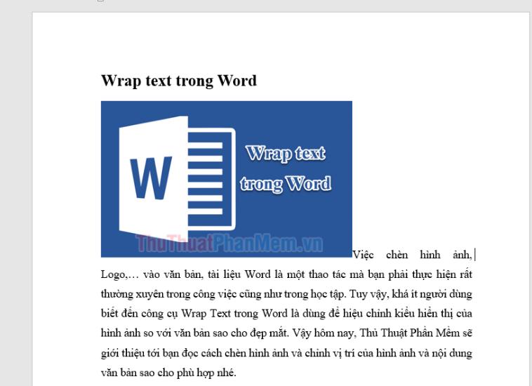 Wrap text in Word Picture 7