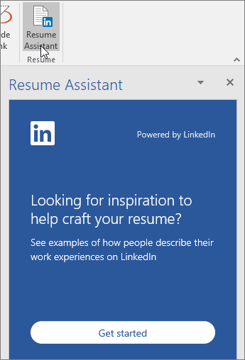 Write a more professional CV with LinkedIn's new Resume Assistant feature Picture 1