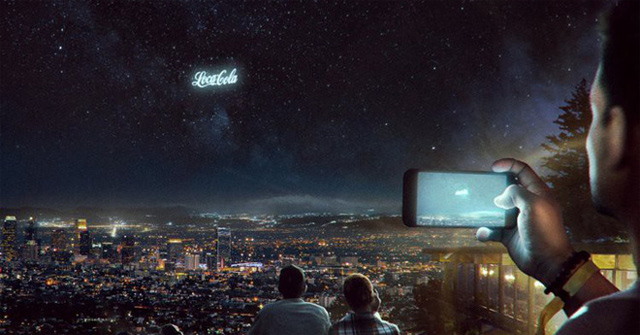 Written rocket launch on the universe to broadcast ads in the sky, advertising trends in the future? Picture 1