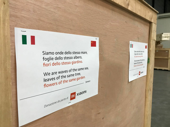 Xiaomi donated a mask to Italy in the middle of the COVID-19 outbreak Picture 1