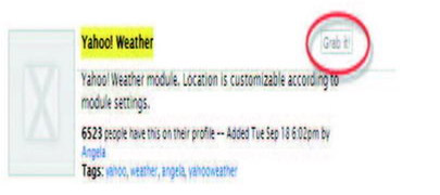 Yahoo Mash: Using the weather forecast module and the Glass of Van Hoa Picture 5