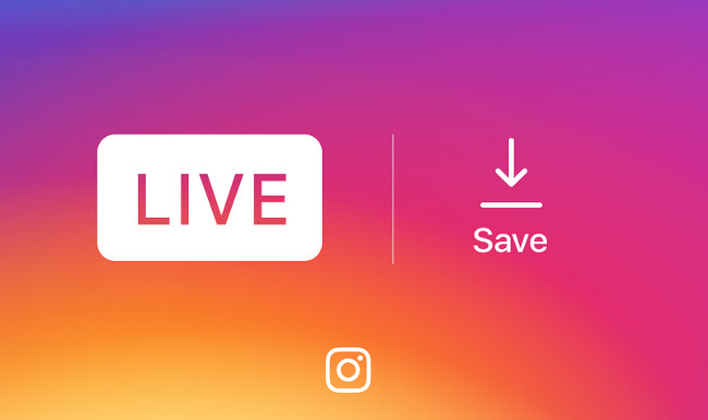 You can save live video on Instagram to mobile device Picture 1
