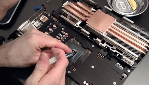 You have to use thermal paste properly? Picture 10