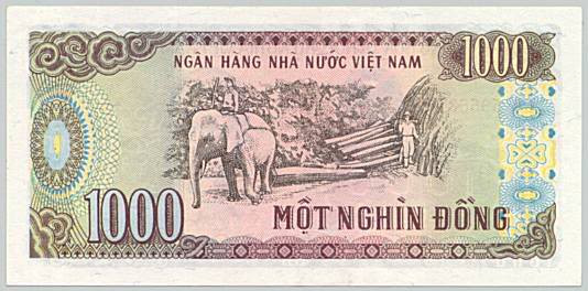 You know how many places are printed on Vietnamese currency Picture 6
