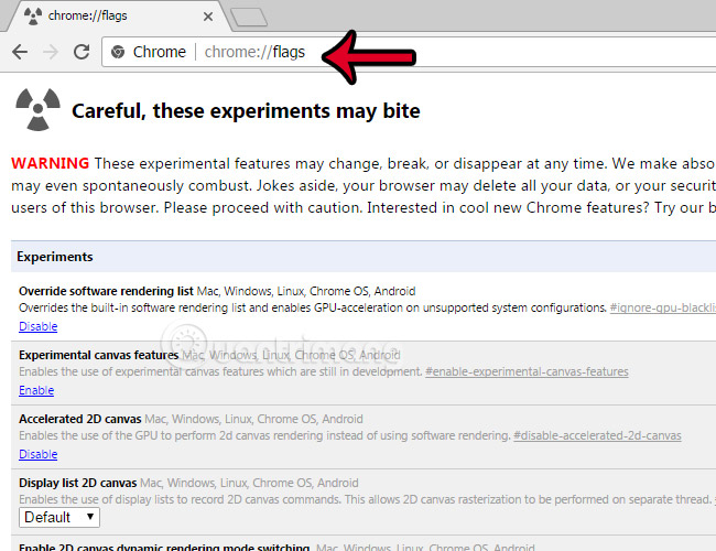 You should know that there are 10 hidden pages in the Google Chrome browser, so what effect do they have? Picture 1
