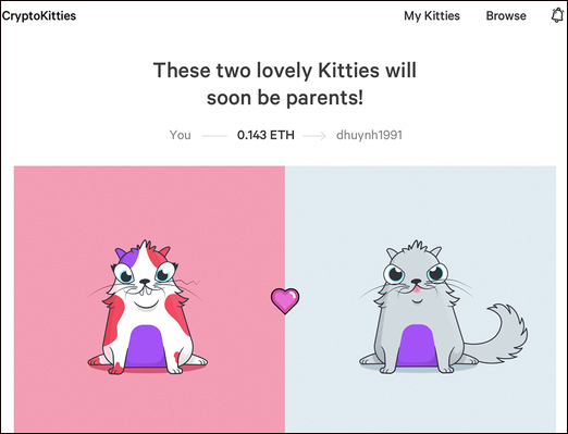 You want to earn lucrative virtual money? Don't miss the CryptoKitties virtual cat game! Picture 3