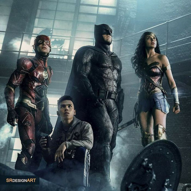 Young man has a close relationship with many famous people thanks to ... Photoshop resources Picture 8