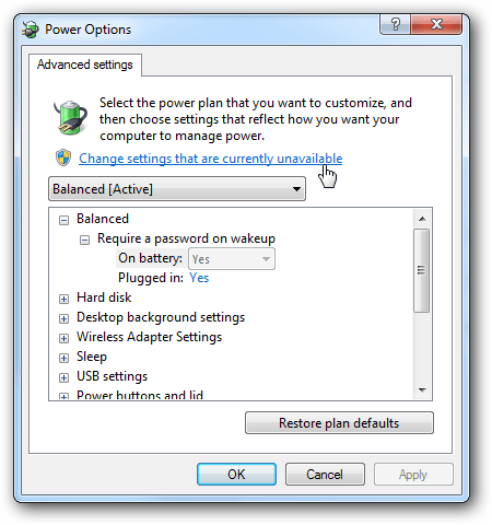 Your computer requires entering a password after starting from Sleep mode, this is a fix Picture 13