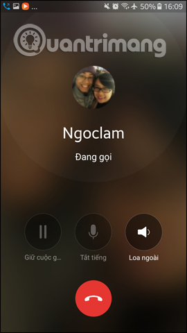Zalo allows direct calling from contacts Picture 2