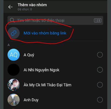 Zalo closed group QR code: How to add members with QR codes Picture 5