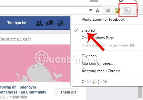 Zoom in on Facebook photos with the Photo Zoom for Facebook widget Picture 3