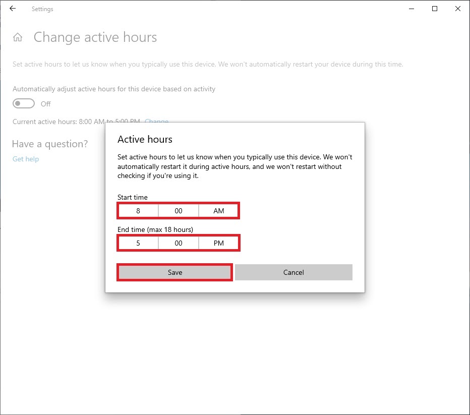 How To Prevent Windows 10 From Automatically Restarting