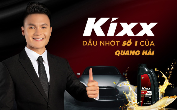 Quang Hai Becomes Kixx's Brand Ambassador in Vietnam