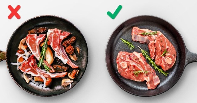 12 Common Mistakes When Cooking That You Should Avoid