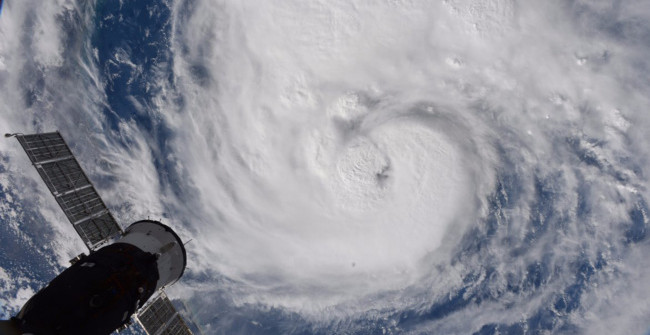 125,000 Billion Tons of Rainwater from Super Typhoon Harvey Curved