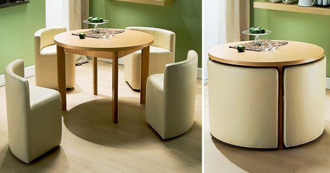 22 Impressive Space-saving Design Ideas for a Small Apartment