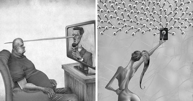 25 Images Shocked When Recreating the Current Social Situation