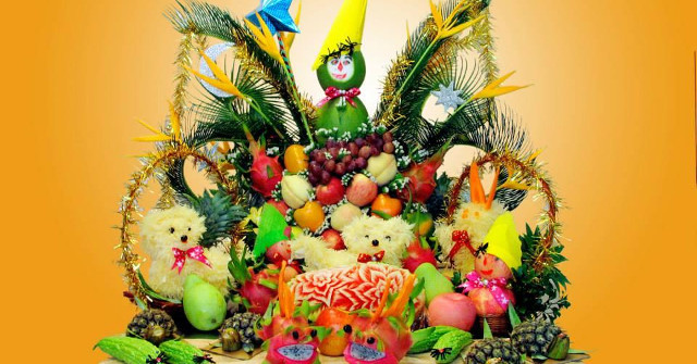 3 Ways of Watermelon Trimming Presents Beautiful Mid-autumn Festival