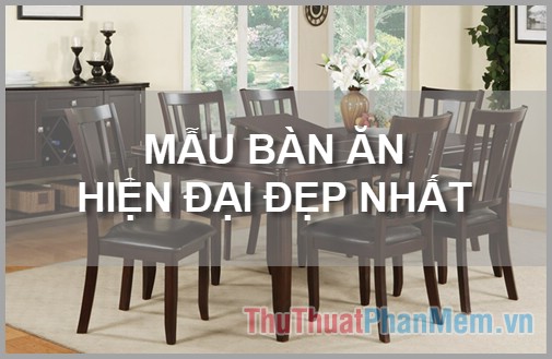 30+ the Most Beautiful Modern Dining Tables in 2020