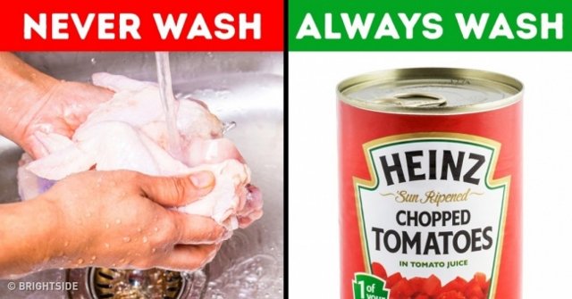 5 Types of Food Should Be Washed and 5 Foods Should Not Be Washed
