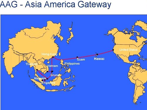 AAG fiber optic cable has been repaired, international Internet is ...