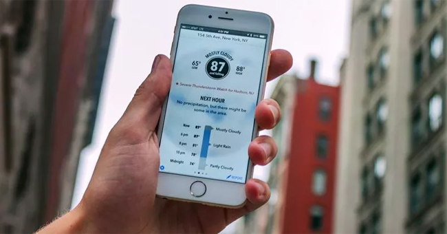 Accurate Weather Forecast Applications on the Phone