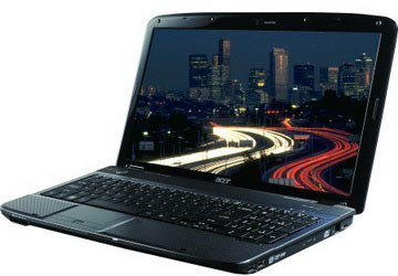 Acer Aspire 5738ZG: Laptop Watching Cheap HD Movies